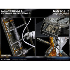 Blitzway The Real Astronaut Apollo 11 First Moon Landing 1/4 Scale Figure Statue
