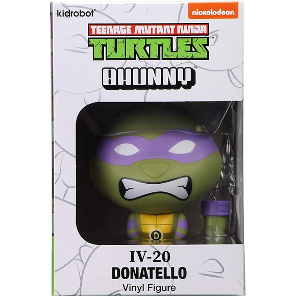 Kidrobot Bhunny: Teenage Mutant Ninja Turtles: Donatello 4-inch Vinyl Figure | Galactic Toys & Collectibles