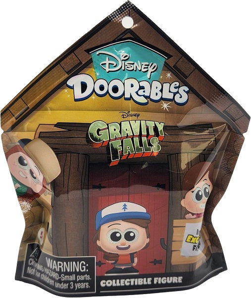 Uncover the mysteries of Gravity Falls with these Doorables mini figures! Each figure is intricately styled with Doorables’ signature glittery eyes. This blind assortment features Dipper, Mabel, Grunkle Stan, Soos, Wendy and more! Which one will you get? It's a surprise!