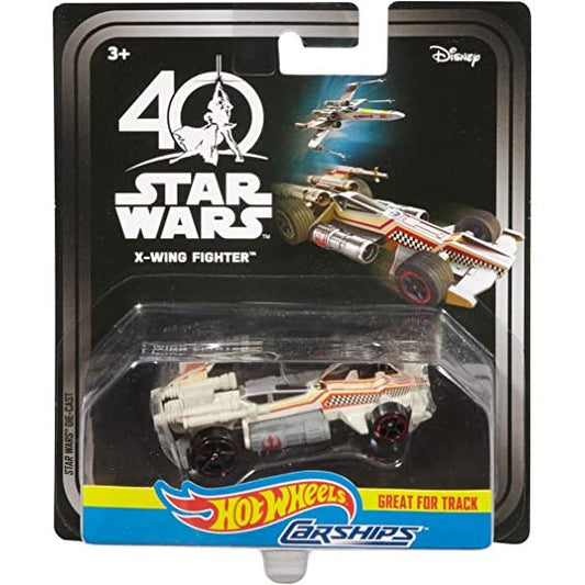 Hot Wheels Star Wars Carships 40th Anniversary X-Wing Fighter Vehicle | Galactic Toys & Collectibles