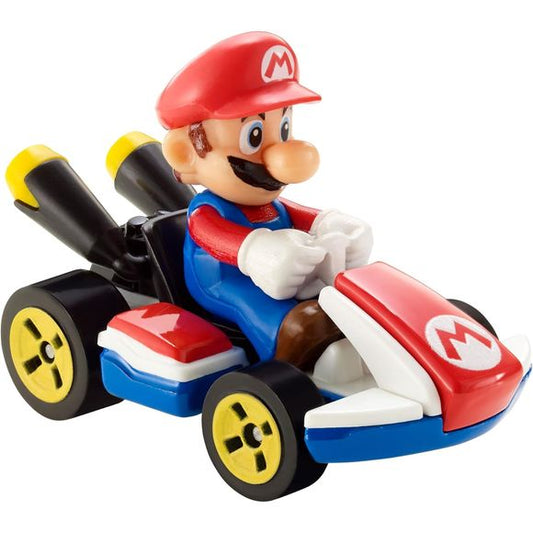 Hot Wheels Mario Kart 1:64 Die-Cast Replica - Mario Standard Kart