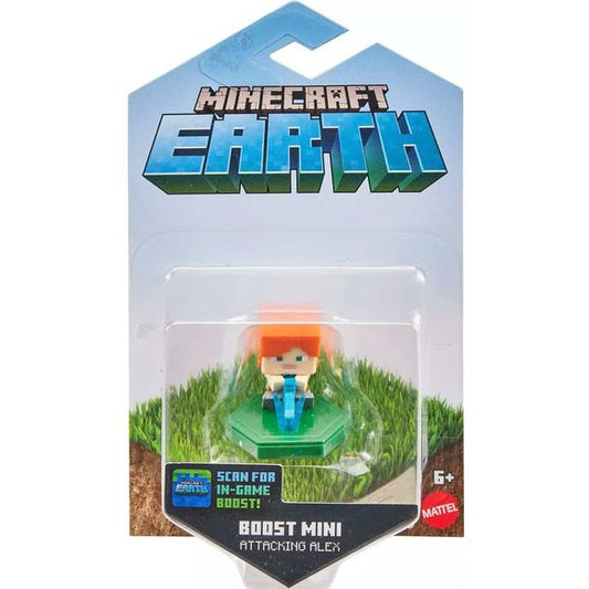 Minecraft: Earth Boost Minis - Attacking Alex Figure Pack | Galactic Toys & Collectibles
