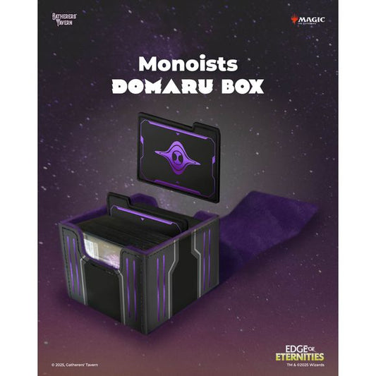 Inspired by the strength and elegance of Japanese samurai armor, DOMARU boxes are designed to provide your cherished collection with the best protection it deserves. Keep cards, dice and other trinkets safely wrapped within the body of these beautiful boxes that are sure to look gorgeous on your shelf or tabletop.
