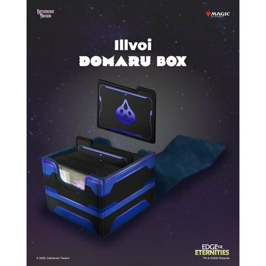 Inspired by the strength and elegance of Japanese samurai armor, DOMARU boxes are designed to provide your cherished collection with the best protection it deserves. Keep cards, dice and other trinkets safely wrapped within the body of these beautiful boxes that are sure to look gorgeous on your shelf or tabletop.