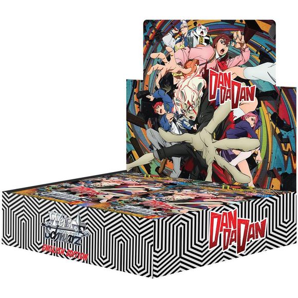 Experience an occultic showdown with your favourite characters from TV Anime "DANDADAN"!
Collect cards of the quirky cast and iconic scenes, and relive exciting battles with this Booster Pack!
This product is based on the first season of the anime, and features 12 newly-drawn illustrations of Momo, Okarun, Aira and Turbo Granny!
Every pack you purchase has a chance to contain a shiny foiled or hot-stamped card, including 2 signed cards by cast member Ayane Sakura (as Aira Shiratori)!