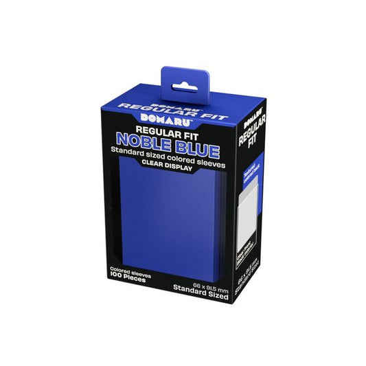 The DOMARU Sleeves Collection completes the DOMARU protection system, offering layered card protection for play, storage, and display. Designed to work seamlessly together, the range covers outer sleeves, inner sleeves, and rigid protectors, giving players full control over how they protect and present their cards. Regular fit sleeves built for smooth shuffling. 100 pieces colored sleeves. Standard Size ( 66 x 91.5 mm / 2.6" x 3.6"). Easy to shuffle, protects your cards, Clear front/black interior. Textured