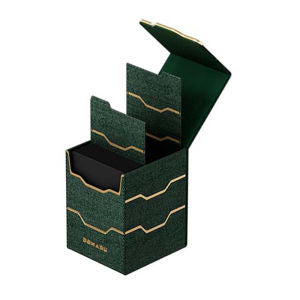 Gatherers' Tavern Domaru Deck Box Armory Vertex Duo 100+ Malachite
