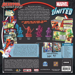 Marvel United Deadpool Board Game Expansion