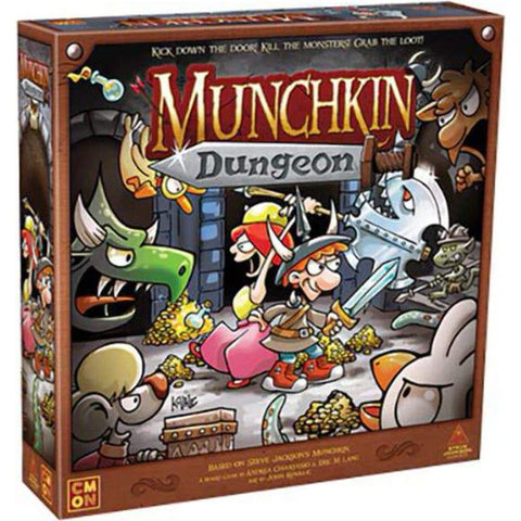 CMON: Munchkin Dungeon - Board Game | Galactic Toys & Collectibles