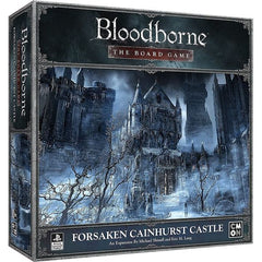 Cainhurst Castle. This forsaken edifice has long stood. Now, the Hunters are being called in. Monsters roam the dark, dusty hallways. Will the Hunters be able to put an end to the terror that haunts its twisting passages and grand galleries? There’s only one way to find out. The Forsaken Cainhurst Castle expansion for Bloodborne: The Board Game gives players two all-new campaigns to complete, and a side mission that players can attempt, if they dare. There are extra rewards to be had, but it’s not as simple