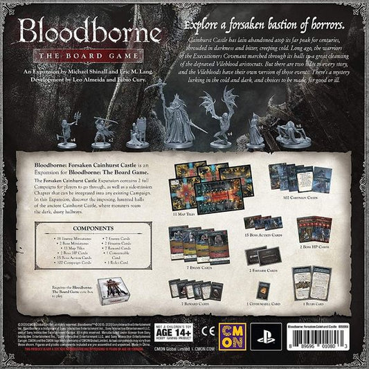 CMON: Bloodborne The Board Game Forsaken Cainhurst Castle Expansion | Galactic Toys & Collectibles