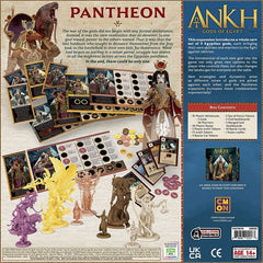 CMON: Ankh Gods of Egypt - Board Game - Pantheon Expansion