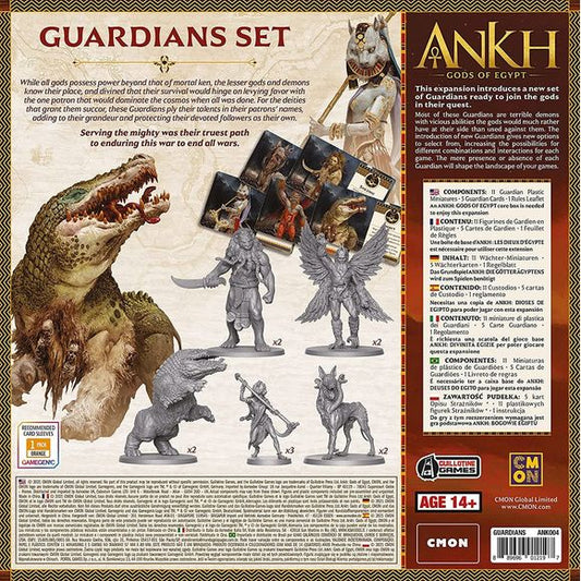 CMON: Ankh Gods of Egypt - Board Game - Guardians Expansion | Galactic Toys & Collectibles