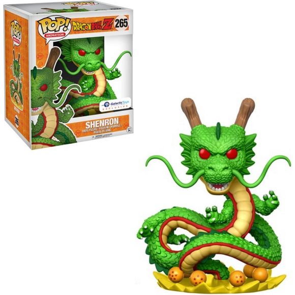 Galactic Toys DBZ Exclusive! Shenron is the first ever 6 inch pop of Funko Dragon Ball Z!  Display Shenron - the grantor of wishes - from Dragon Ball Z on your desk!
