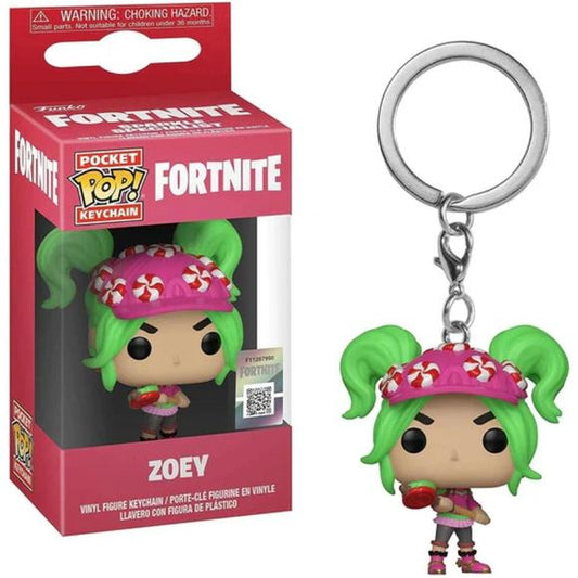 Funko Pop! Keychain: Fortnite - Zoey | Galactic Toys & Collectibles