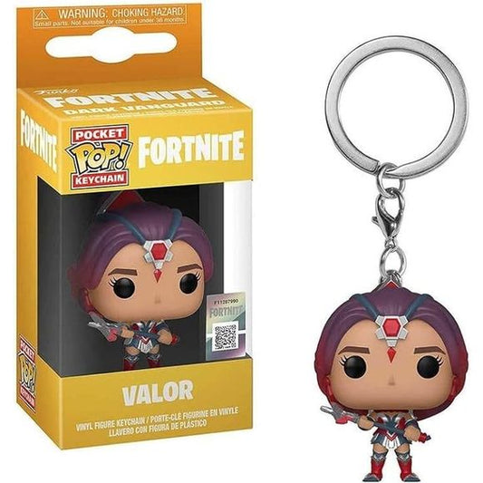 Funko Pop! Keychain: Fortnite - Valor | Galactic Toys & Collectibles