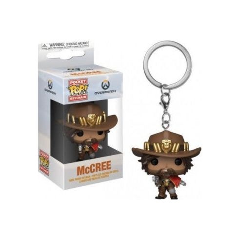 Funko Pop Keychain: Overwatch - McCree Collectible Figure | Galactic Toys & Collectibles