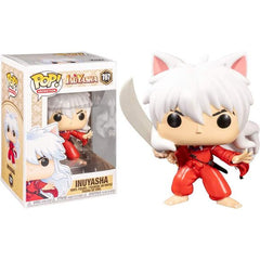 From Inuyasha, Inuyasha, as a stylized Pop vinyl from Funko Figure stands 3 3/4 inches and comes in a window display box. Check out the other Inuyasha figures from Funko Collect them all