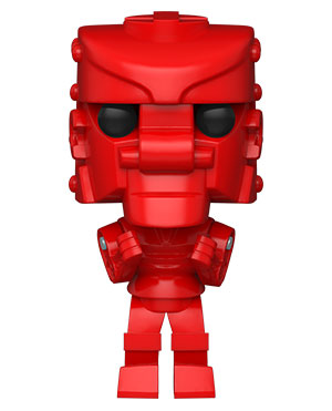 A Mattel retro toys classic for your Pop! Vinyl collection! This Rock Em Sock Em Robot Red Pop! Vinyl Figure measures approximately 3 3/4-inches tall. Comes packaged in a window display box.