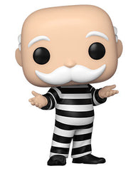 A Hasbro retro toys classic for your Pop! Vinyl collection! This Monopoly Criminal Uncle Pennybags Pop! Vinyl Figure measures approximately 3 3/4-inches tall. Comes packaged in a window display box.