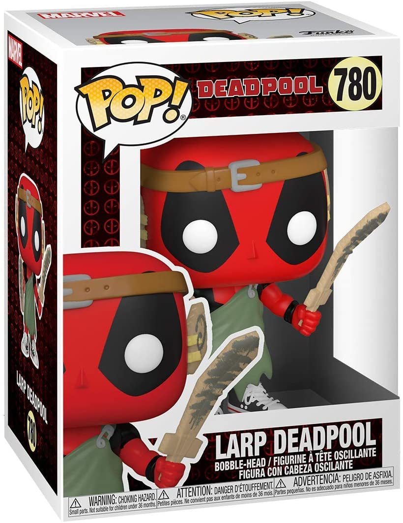 This Marvel Pop! is one of the exciting drops we have in our 2021 Funko Fair!

This Marvel Deadpool 30th Roman Senator Deadpool Funko Pop! Vinyl Figure measures about 3 3/4 inches tall and comes packaged in a window display box.