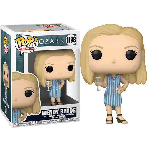 Marty is on the run due to a money-laundering scheme gone wrong but Ruth is also looking for a safe haven in your collection of Ozark. Help Pop! Wendy Byrde escape by adding her to your shelves today.
Vinyl figure is approximately 4.25-inches tall.