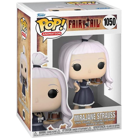 Enlist the help of S-Class Mage, Mirajane Strauss for your Fairy Tail collection. Build your guild today with Pop! Mirajane Strauss. Pop! Mirajane will be happy to be reunited with her two younger siblings, Elfman and Lisanna. Vinyl figure is approximately 4.45-inches tall.