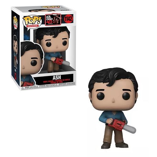 From Evil Dead Anniversary, Ash, as a stylized Pop! Stylized collectable stands 3 ¾ inches tall, perfect for any Evil Dead Anniversary fan! Collect and display all Evil Dead Anniversary POP! Vinyls!