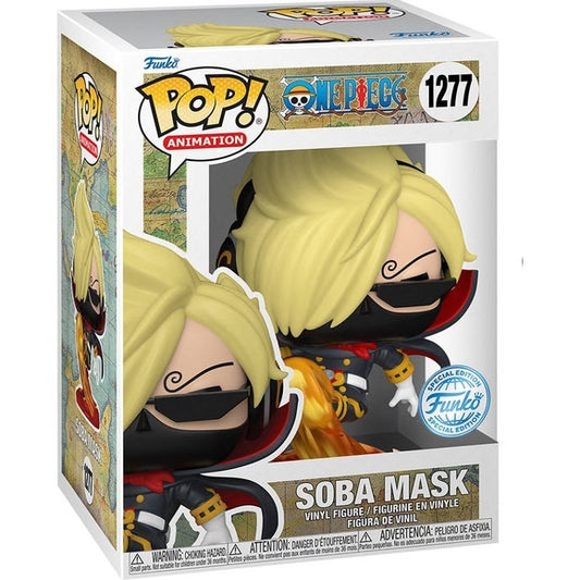 Funko POP! Animation: One Piece - Soba Mask (Exclusive) | Galactic Toys & Collectibles