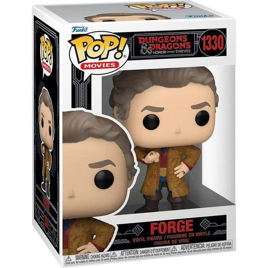 Complete your Dungeons & Dragons: Honor Among Thieves collection with Pop! Forge. Enjoy exploring his bustling city, Neverwinter, but keep your wits about you; this politician has a conman’s past. Has he truly changed his ways? Vinyl figure is approximately 4.1-inches tall.