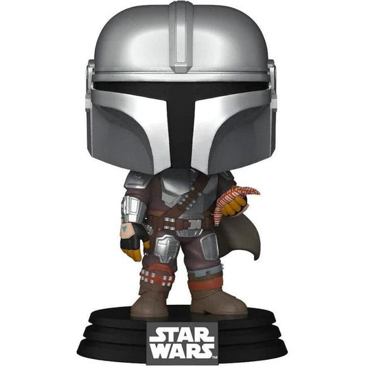 Funko Pop! Star Wars: The Book of Boba Fett - The Mandalorian with Pouch | Galactic Toys & Collectibles