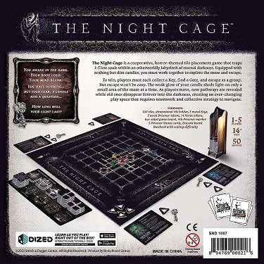 Smirk & Dagger: The Night Cage - Board Game