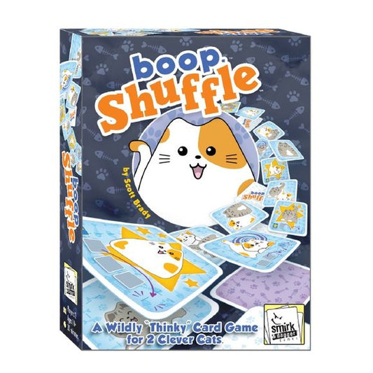 Expanded push-and-place gameplay where both players shuffle their kittens together, creating hidden information and unpredictable draws every round
Maintain the classic objective of lining up 3 kittens to graduate into cats and 3 cats in a row to win, now enhanced with wild and super abilities
New wild kitten and wild cat cards can complete rows for either player, adding tactical flexibility and surprise comebacks
Super kittens boop cards two spaces away while super cats leap over others to the next open sp