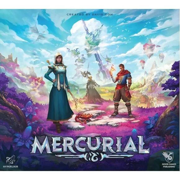 Mercurial is a card & dice-manipulation game themed on spellcrafting with combo & engine-building mechanics. Learn magical Alteration techniques to control the chaos of your elemental dice, and use these elements to combine lesser magicks into new and unknown spells. Your combined spells can either inflict ruin, restore life, or something more â€” use them to perform heroic deeds, ranging from helping your allies defeat dangerous beasts, to finding a path for stranded travellers lost in the strange land of