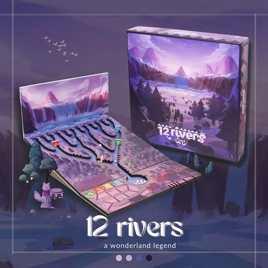 Good Games Publishing: 12 Rivers - Family Resource Management Board Game