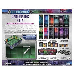 Gale Force Nine: Tenfold Dungeon: Cyberpunk City | Galactic Toys & Collectibles