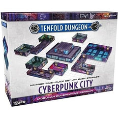 Gale Force Nine: Tenfold Dungeon: Cyberpunk City | Galactic Toys & Collectibles