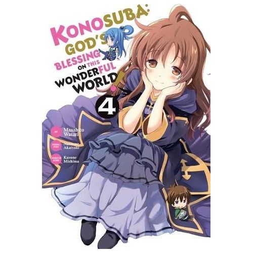 Yen Press: Konosuba: God's Blessing on This Wonderful World!, Vol. 4 | Galactic Toys & Collectibles