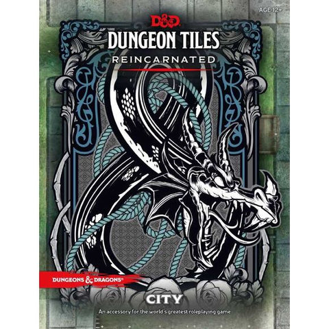 Dungeons and Dragons RPG: Dungeon Tiles Reincarnated - City | Galactic Toys & Collectibles