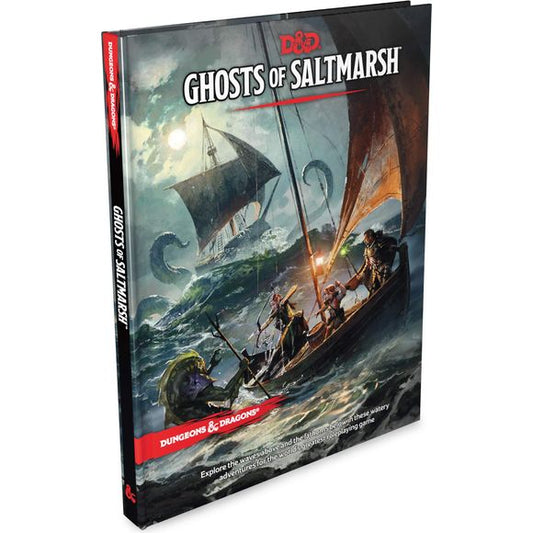 Dungeons & Dragons Ghosts of Saltmarsh D&D Adventure Hardcover Book