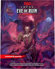 Dungeon Masters and players alike will unlock their full potential in this epic high-level Dungeons & Dragons adventure for characters level 10-20. You hold the power to change the multiverse, so what are you waiting for? This book includes detailed character dossiers with exclusive insight into these illustrious figures. Journey through memorable fantasy locations during your race to save existence. In Vecna: Eye of Ruin, players will take on over 30 terrifying new monsters spawning from all over the multi