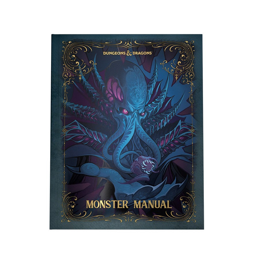 The biggest D&D monster manual ever, with over 500 total and over 75 brand-new monsters to choose from 9 terrifying new predators for higher-level play, like the arch-hag and blob of annihilation. New variations on beloved creatures like the primeval owlbear and vampire familiar. 40+ versatile humanoid stat blocks that give Dungeon Masters greater flexibility when populating their worlds with NPCs. All creature stat blocks have been redesigned and rebalanced for ease of use and maximum fun. Breathtaking new