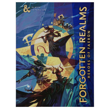 Release Date 11/11/2025
Become a hero worthy of the Forgotten Realms and carve out a path of your own in this compendium of player options. This 192-page player compendium includes: 8 powerful new subclasses, new spells and the all-new Circle Magic, 8 classic and emerging Factions, a primer on the 42 Gods and Renown support, new feats and backgrounds, a catalog of regional equipment, and an overview of the 10 Forgotten Realms regions. Add this gorgeous alternate hard cover book to your DND collection!