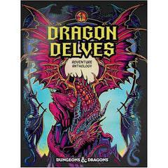 Release Date 7/8/25
This listing is for the alternate art cover version of Dragon Delves.
Meet the dragons of D&D in Dragon Delves, a collection of ten dragon-themed adventures for characters level 1 through 12. Featuring artwork rendered in ten unique styles, these ready-to-play adventures include streamlined prep and quick start guides for Dungeon Masters. Delve into mysterious dungeons, explore captivating fantasy locations, and come face to face with all the chromatic and metallic dragons, each with uni