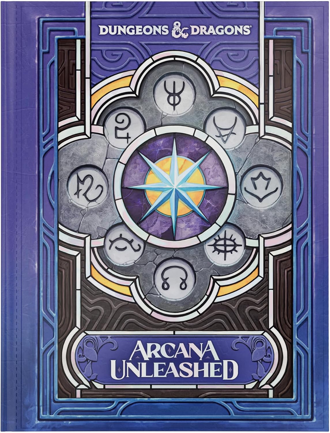Release Date 09/15/2026
Arcana Unleashed is a D&D Gameplay Expansion book. This is the alternate art cover.
Take your magic to the next level in a world shaped by arcane power. Step into a high-magic society where legendary spellcasters, arcane factions, and ancient traditions shape the fate of entire realms. Master evolving magical abilities, uncover forgotten secrets, and wield power worthy of legends. Inside this magical tome, uncover 8 new subclasses, 33 spells, 19 magical creatures, 9 arcane factions,