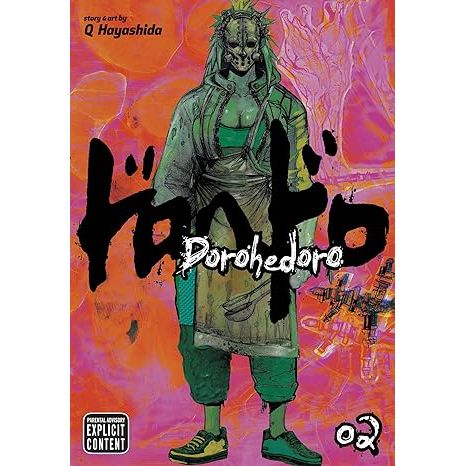 A twisted tale of sadistic Sorcerers and the monsters they create.

In a city so dismal it's known only as "the Hole," a clan of Sorcerers has been plucking people off the streets to use as guinea pigs for atrocious "experiments" in the black arts. In a dark alley, Nikaido found Caiman, a man with a reptile head and a bad case of amnesia. To undo the spell, they're hunting and killing the Sorcerers in the Hole, hoping that eventually they'll kill the right one. But when En, the head Sorcerer, gets word of a