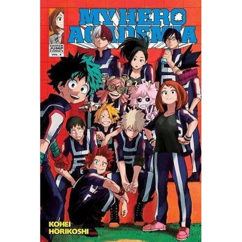 Shonen Jump: My Hero Academia - Vol. 4 Manga | Galactic Toys & Collectibles