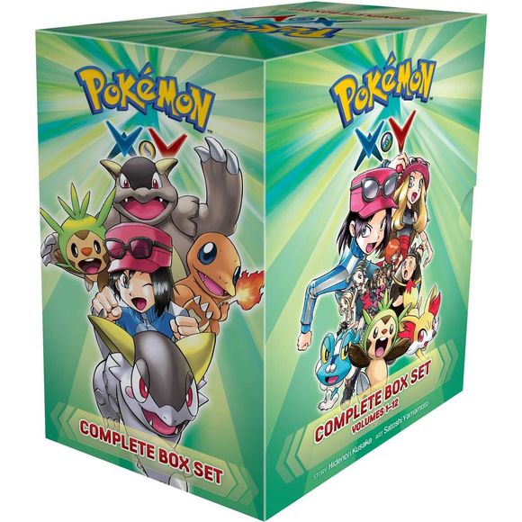 VIZ Media: Pokemon: X & Y - Complete Box Set of Vol. 1-12 | Galactic Toys & Collectibles