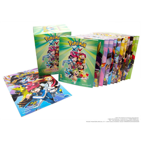 VIZ Media: Pokemon: X & Y - Complete Box Set of Vol. 1-12 | Galactic Toys & Collectibles