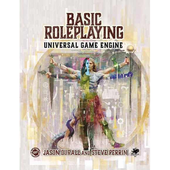 Chaosium: Basic Roleplaying: Universal Game Engine Hardcover Core Rulebook | Galactic Toys & Collectibles
